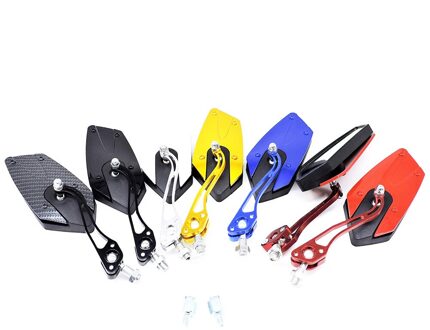 10 Mm 8 Mm Algemene Purpose Positieve Rechtsom Voor Elektrische Voertuig Motor Buiten Achteruitkijkspiegel Links & Rechts View spiegels zwart