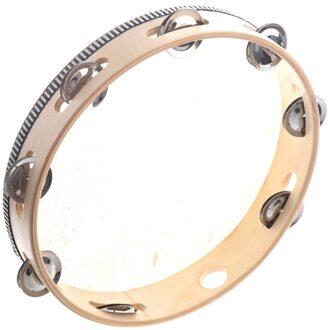 10 "Musical Tamboerijn Tamborine Drum Ronde Percussie Voor Ktv Partij