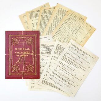 10 Ontwerpen Antieke Middeleeuwse Brief Scrapbooking/Card Making/Journaling Project Diy Retro Hangtag Met Gat Kaarten Materiaal Papier