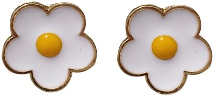 10 Paar/partij Mode Vrouwen Sieraden Accessoires Metalen Emaille Bloem Oorbel