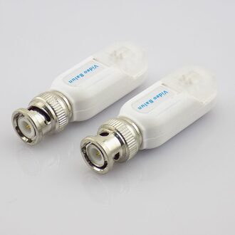 10 Paar Twisted Cctv Video Balun Passieve Power Adapter Connector Transceiver Bnc Cat5 Anti Thunder Utp Balun Voor Camera W17