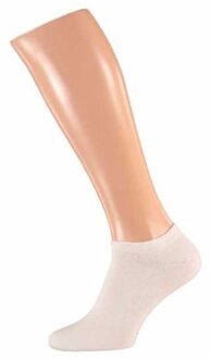 10 Paar witte heren sneakersokken/enkelsokken maat 41/46