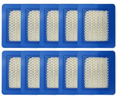 10 Pack 491588S Luchtfilter Vervangen Voor Briggs Stratton 491588 4915885 Platte Luchtfilter Cartridge Grasmaaier Filter