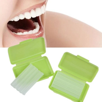 10 Packs Dental Orthodontics Ortho Wax For Braces gum irritation Apple scent