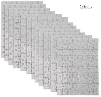 10 Packs Legpuzzels A4 A5 Sublimatie Blanks Puzzels Diy Warmteoverdracht Craft 7HH1108622-A5