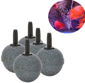 10 Packs Shape Air Steen Minerale Bubble Diffuser Bruissteentjes Diffuser Voor Aquarium Fish Tank Pomp Hydrocultuur (20Mm X 20Mm)