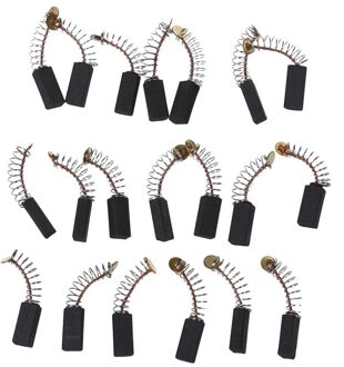 10 Pairs 12.7X5.5X4Mm Motor Koolborstels Voor Elektrische Boor