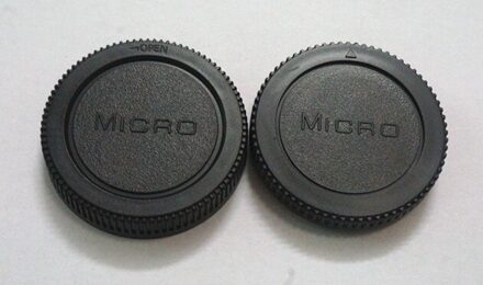 10 Pairs camera Body cap + Achter Lensdop voor Micro M4/3 m43 Olympus Panasonic GF1/GF2 /GF3 met tracking nummer