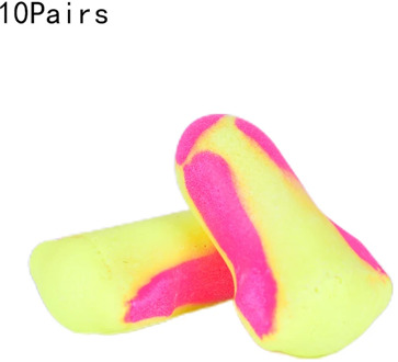 10 Pairs Disposable Foam Earplugs Snore Sleep Hearing Protections Ear Protector Earplugs Earmuff