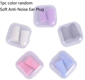 10 Pairs Zachte Anti-geluid Ear Plug Waterdicht Zwemmen Siliconen Zwemmen Oordopjes Voor Volwassen Kinderen Zwemmers Duiken 1 doos kleur willekeurig