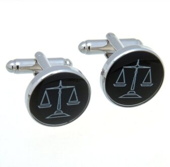 10 Paren/partij Koper Ronde Enamel Manchetknopen Leeuw/Balance Weegschalen/Bloem Patroon Manchetknopen Zakelijke Stijl Mannen Sieraden accessoire Balance scale