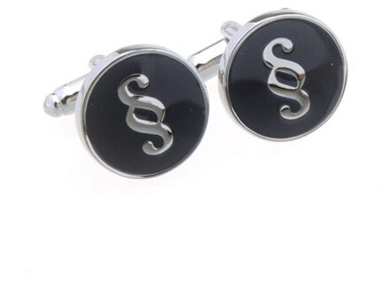 10 Paren/partij Koper Ronde Enamel Manchetknopen Leeuw/Balance Weegschalen/Bloem Patroon Manchetknopen Zakelijke Stijl Mannen Sieraden accessoire zwart