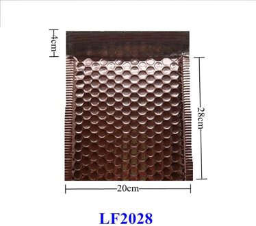 10 Pc Envelop Bubble Mailer Zak Verpakking Zakken Bubble Zak Pakket Mailing Enveloppen Rose Golden LF2028