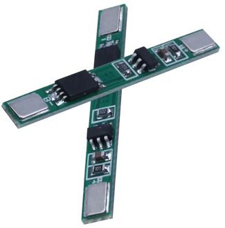 10 pcs 1S 3.7V 4A li-ion BMS PCM 18650 Battery Protection Board PCB for 18650 lithium ion li Battery Double MOS