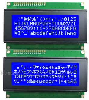 10 Pcs 2004A lcd-scherm 2004LCD 98X60 MM 3D printer LCD 5 V 20X4 tekens Blauw screen/Geel scherm/Grijs scherm