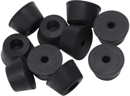 10 pcs 21 x 12 mm conical recessed foot feet rubber buffer Material: rubber