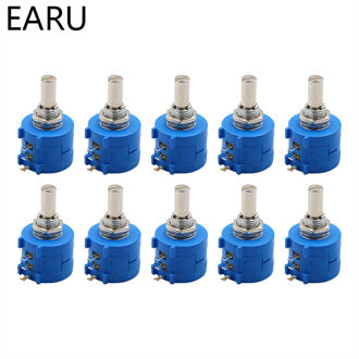 10 pcs 3590S-2-103L 10 K precisie multi-turn potentiometer (10 slagen) verstelbare weerstand