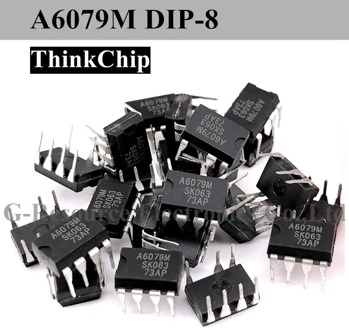 (10 pcs) A6079M DIP-8 Power IC for PWM Type Switching Power Supply with Low Noise and Low Standby Power A6079 DIP8