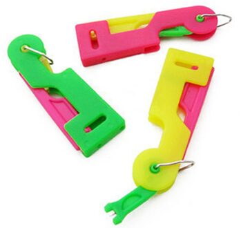 10 Pcs Automatische Naaldinrijger Draad Nuttig Ouderen Gids Gebruik Naaien Tool Willekeurige Kleur Naaien Gereedschap Accessoire