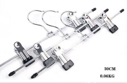 10 Pcs Baby Metalen Goedkope Hangers Voor Kleding Pinnen Jas Hanger Broek Rack Outdoor Luchten Levert perchas zwart