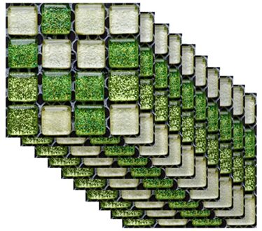 10 Pcs Badkamer Keuken Muurstickers Home Muur 3d Tegel Sticker Decoraties Voor Thuis Leveringen Decor Voor Thuis Sticker Op de Muur Goud