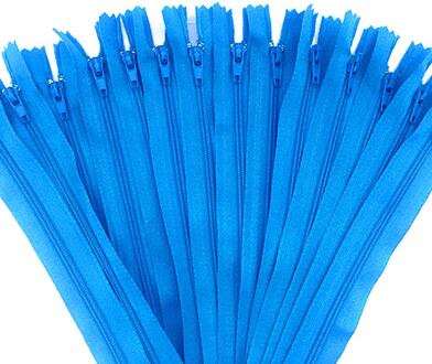 10 Pcs. Blauw 40Cm (16 Inch) Nylon Coil, Rits, Kleermaker, Crafter En Fgdqrs