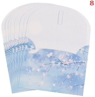 10 Pcs Chinese Vintage Stijl Bloemen Papier Envelop Voor Brief Briefpapier Postkaarten Card N8