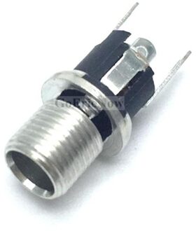 10 Pcs DC025M Dc Vrouwelijke Power Haakse/Rechte 5.5x2.5Mm/5.5X2.1Mm Socket Plug rechtdoor / 5.5 2.1