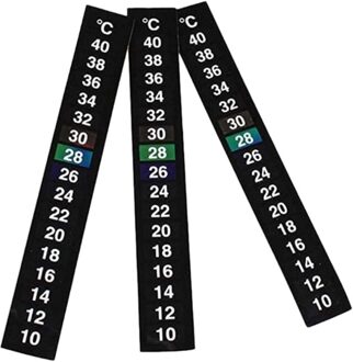 10 Pcs Digitale Thermometer Tool Aquarium Fish Tank Venster Water Strip