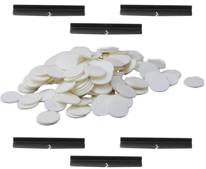 10 pcs Diy Kaars Lont Centrering Apparaat Ijzer Kaars Lont Onderhouder met 100 pcs Dubbelzijdige Tape voor Kaars maken