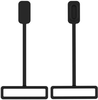 10 Pcs Dust Plug Voor Garmin Fenix6 Pro/Venu/Fenix5x/Vivoactive3 Smart Horloge Poort Opladen 10 stk Anti zwart