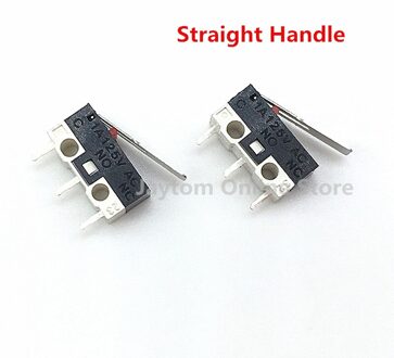10 pcs Eindschakelaar Drukknop 1A 125 V AC Muis Switch 3 Pins Micro Schakelaar rechtdoor handvat
