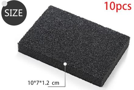 10 Pcs Emery Spons Magic Gum Borstel Vuil Roest Verwijderen Cleaning Tools Ontkalken Schone Kom Schotel Pot Borstel Keuken Accessoires 10stk