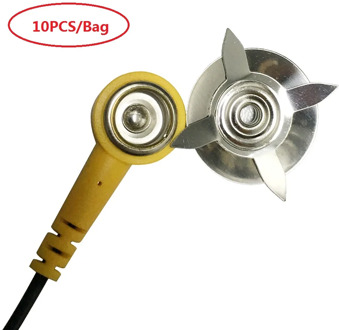 10 PCS Female and Male 10mm Stud Mat Adapter for Earthing Grounding Cord Earthing Grounding Mat