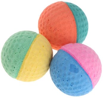 10 Pcs Huisdier Speelgoed Latex Ballen Kleurrijke Chew Voor Honden Katten Puppy Kitten Zachte Elastische