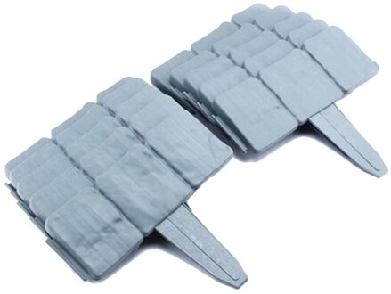 10 Pcs Lente Gazon Tuin Plastic Kunstmatige Stenen Tuin Rand Rand Hek Steen Effect Pebble Plastic Tuin Gazon Hek Verzwakte