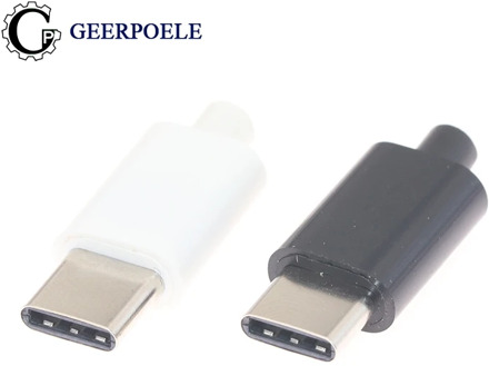 10 pcs/lot Type-C Mirco USB Connectors Male Jack Tail Plug Electric Terminals Conector Case Phone