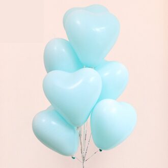 10 Pcs Macarons Latex Ballon Balony Birthday Party Candy Kleur Liefde Hart Ballonnen Verjaardagsfeestje Decoraties Bruiloft Golobos groen