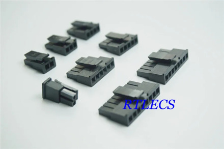 10 pcs Micro-Fit 3.0 mm connector single row Male Housing 1x2 2 Pin 3 4 5 6 7 8 Pin /Matching Female Terminal
