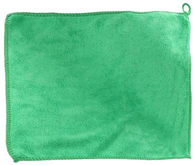 10 Pcs Microfiber Car Cleaning Handdoek Auto Motorfiets Wassen Glas Huishoudelijke Schoonmaakmiddelen Kleine Handdoek groen