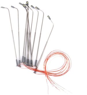 10 Pcs Model Led Straat Lamp Verlichting Enkele Kop Trein Layout Landschap 1: 100