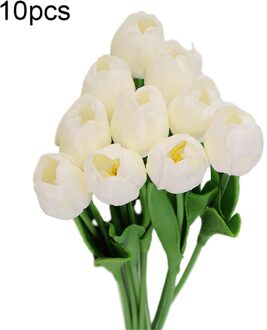 10 Pcs Mooie Tulp Flores Kunstbloemen Tulipany Tulpen Nep Bloem Kerst Decoraties For A Thuis Bruiloft Decor 35 Cm
