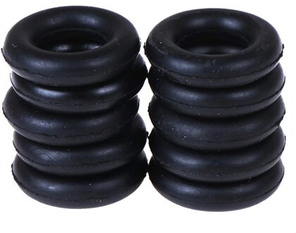 10 Pcs Naaien Acc Rond De Spoel Rubber Ring O-Ring Spoelopwinder Wrijving Wiel Voor Naaimachine