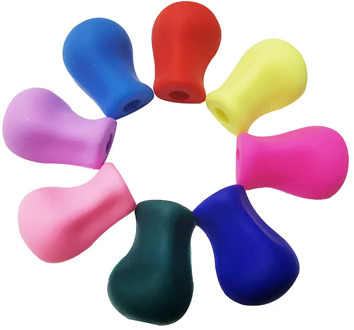 10 pcs Pen grip silicone Pen cover Gel pen Primary school student Painting pen Pencil Ballpoint pen grips Holiday gift