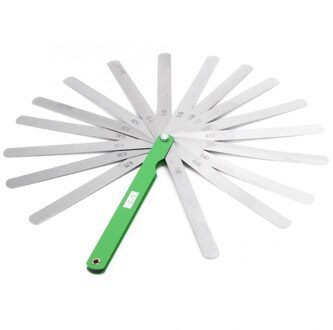 10 Pcs Rvs Voelermaat 150 Mm Voelermaat 17 Blades 0.02-1 Mm Dikte Meters Meting Tool