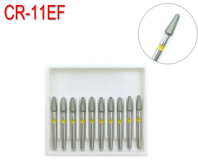 10 pcs/set Dental Diamond FG High Speed Burs forTeeth Polishing 1.6mm Dentist Teeth Whitening Tool CR-11EF
