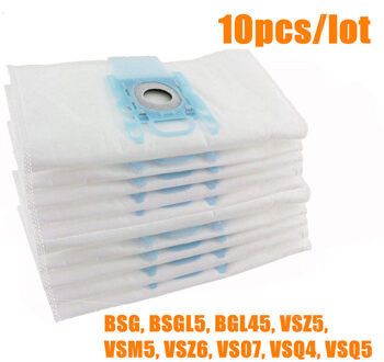 10 PCS stofzuiger stofzak vervanging voor Echte Bosch Microvezel Type G GXXL GXL MegaAir SuperTex BBZ41FGXXL Nonoriginal