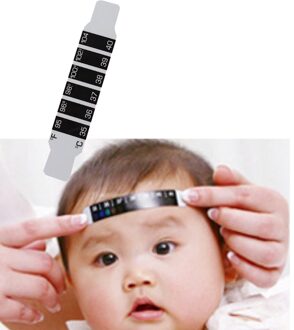 10 Pcs Thuis Peuter Kind Kids Baby Voorhoofd Strip Thermometer Sticker Monitoren Scan Monitoring