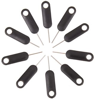 10 Pcs Universele Sim Kaart Lade Pin Uitwerpen Verwijderen Naald Opener Ejector Voor Telefoon 7 6S 6 Plus 5 voor Huawei