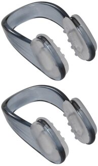 10 Pcs Volwassenen Unisex Zwemmen Neus Clip Neus Bescherming Zachte Siliconen Zwembad Accessoires Voor Duiken (Roze) zwart